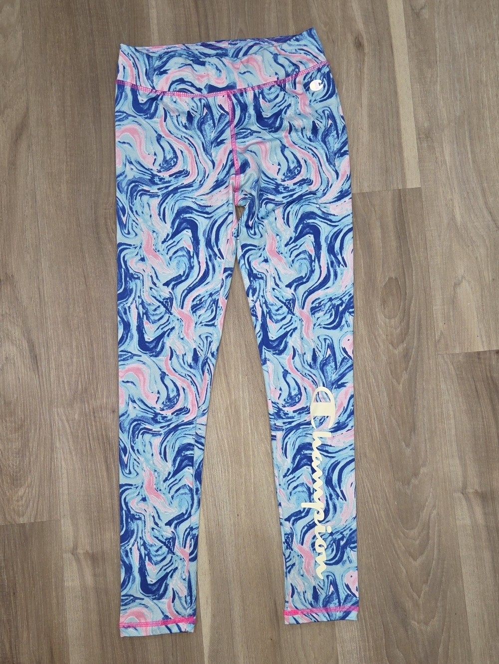 •Champion• Little Girls Swirl Athletic Leggings